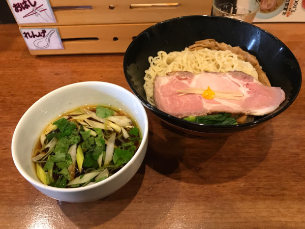 「湘南小麦モチモチつけ麺（醤油）1,200円」@想〜SOU〜の写真