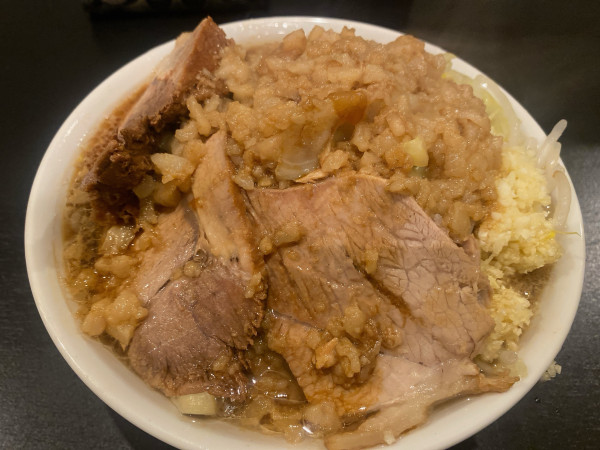 「大ラーメン豚3枚」@夢の一歩 佐賀店の写真