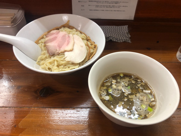 「ウミタナゴつけ麺（限定）」@無化調煮干しらぁ麺 誠実の写真