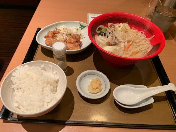 「野菜タンメン」@やよい軒 川越西口店の写真