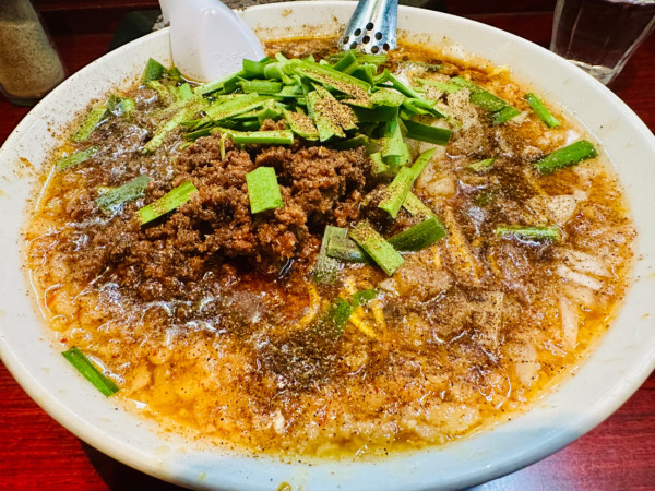 「【限定】すず喜風 勝浦タンタン麺【910円】」@鶏こく中華 すず喜の写真