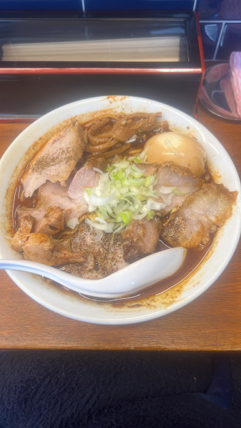 「特製モンナ辛〜麺」@東神田ら～めん3の写真