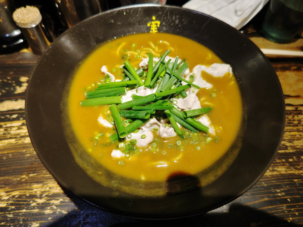 「かれー麺(並盛)」@かれー麺 実之和 六本木店の写真