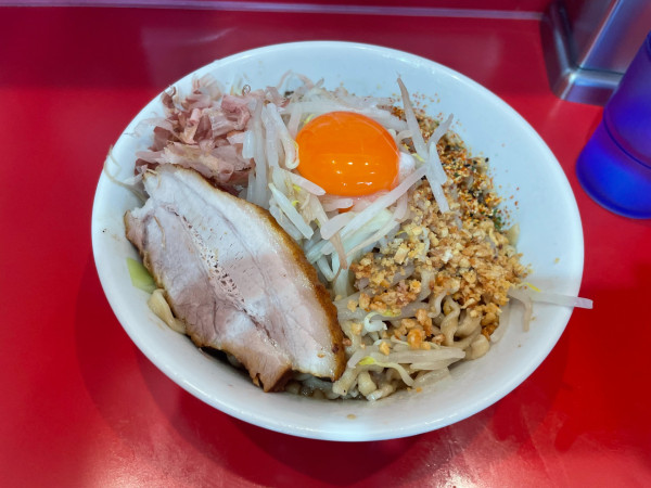 「まぜそば（小）」@麺屋 桐龍 久喜店の写真