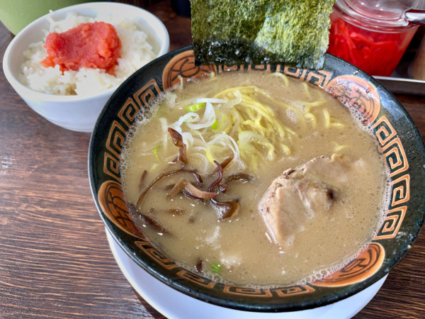 「塩豚骨」@博多長浜らーめん 楓神の写真