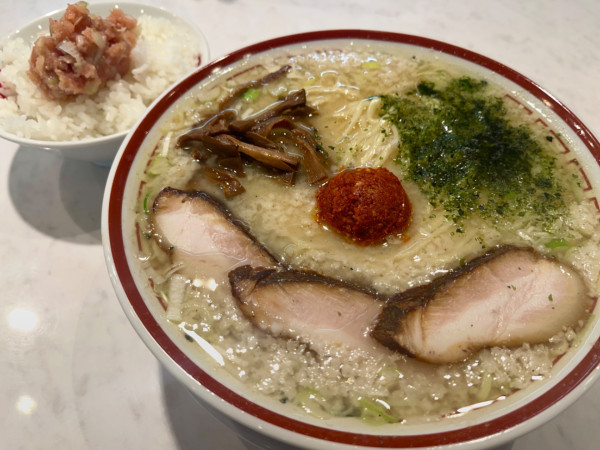 「山形辛味噌 大盛 (こってり)」@中華そば専門 田中そば店 大宮別所店の写真