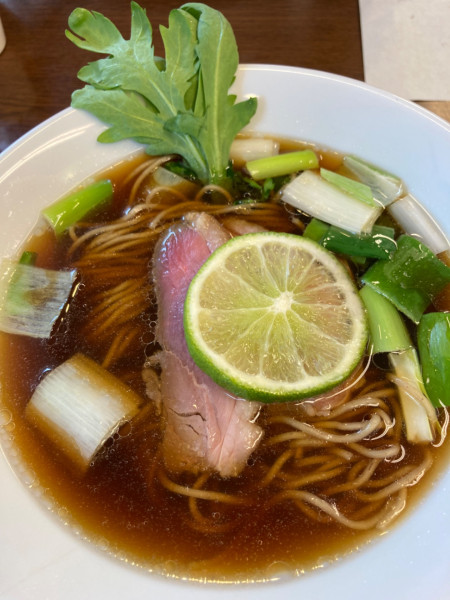 「鴨出汁そば¥890、鴨の甘辛煮丼 中 ¥330」@麺麓menrokuの写真