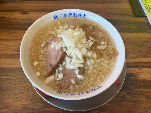 「背脂煮干しそば」@燕三条中華そば ぎと家 花崎店の写真