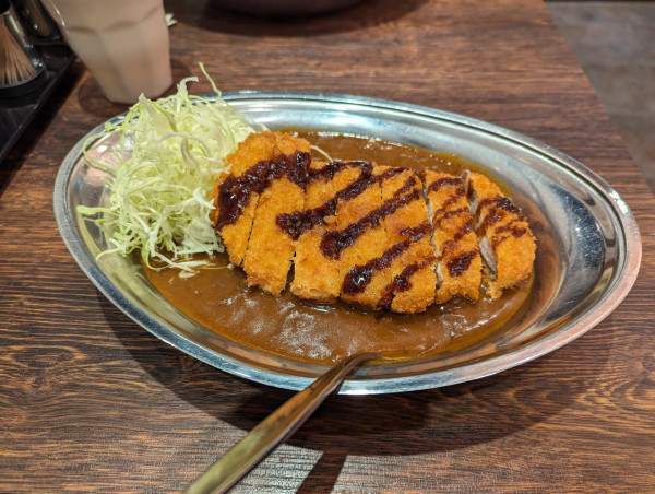 「Lカツカレー」@カレーのチャンピオン 近江町店の写真
