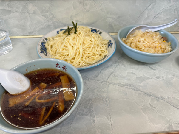 「半ちゃんつけ麺　大盛り」@丸長 宮原店の写真