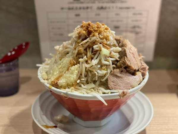 「汁なし並豚マシ(300g)」@飛べ豚 東浦店の写真