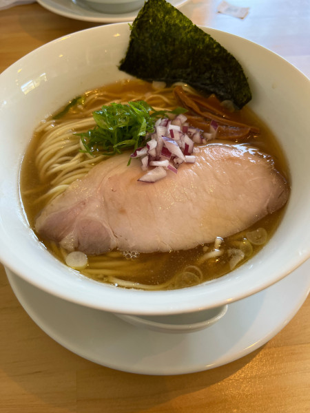「芳醇煮干しそば」@自家製ラーメン アイリーの写真