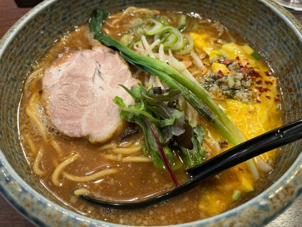 「元気の出るみそラーメン Deluxe：1500円」@ラーメン札幌一粒庵の写真
