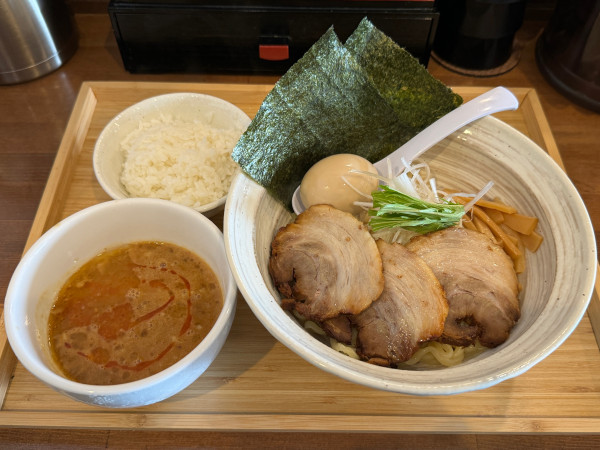 「3月限定！濃厚味噌つけ麺」@らぁめん 麺彩家の写真