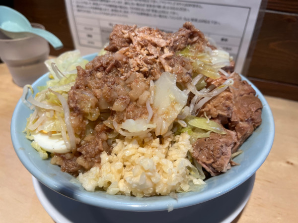 「油そば300g」@ラーメン富士丸 平塚店の写真