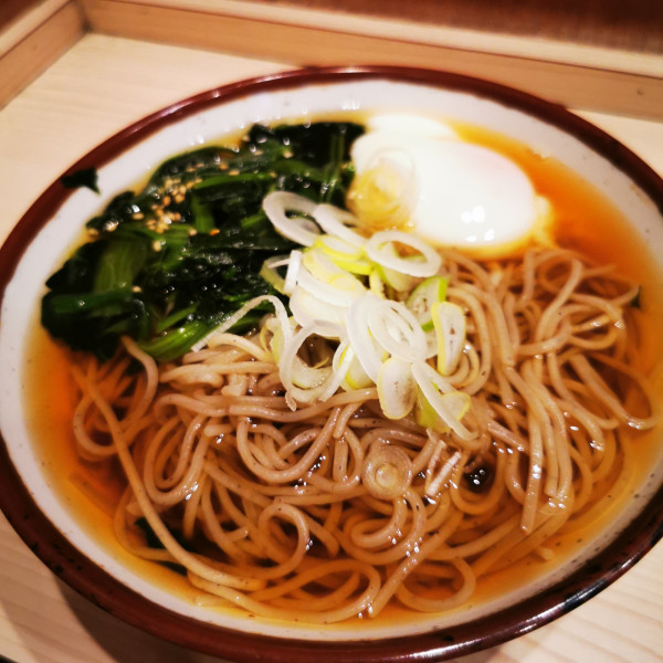 「朝そば」@そばの神田 東一屋 駅前南町通り店の写真