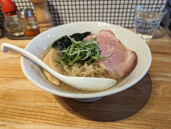 「貝塩らーめん」@らーめん 改の写真