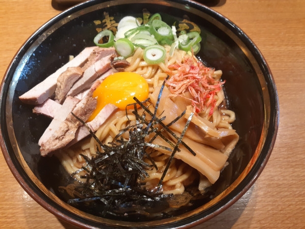 「上海老油そば、大盛」@油そば専門 清水家 向ヶ丘遊園店の写真