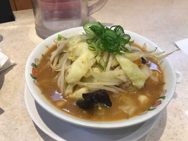 「野菜煮込みラーメン」@餃子の王将 八千代店の写真