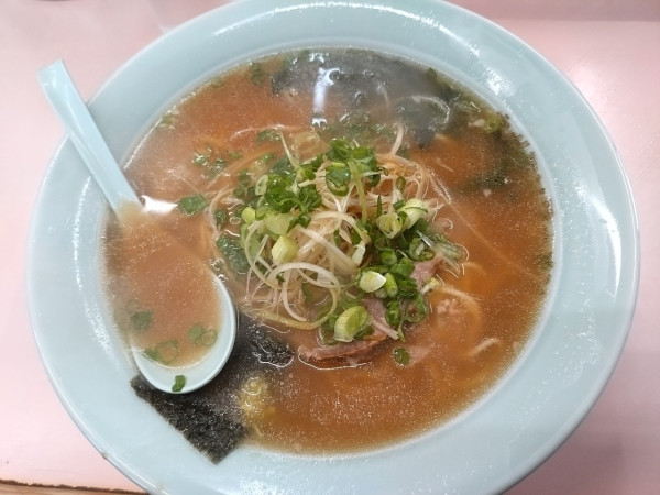 「ネギラーメン700円」@ラーメンショップ 三島店の写真