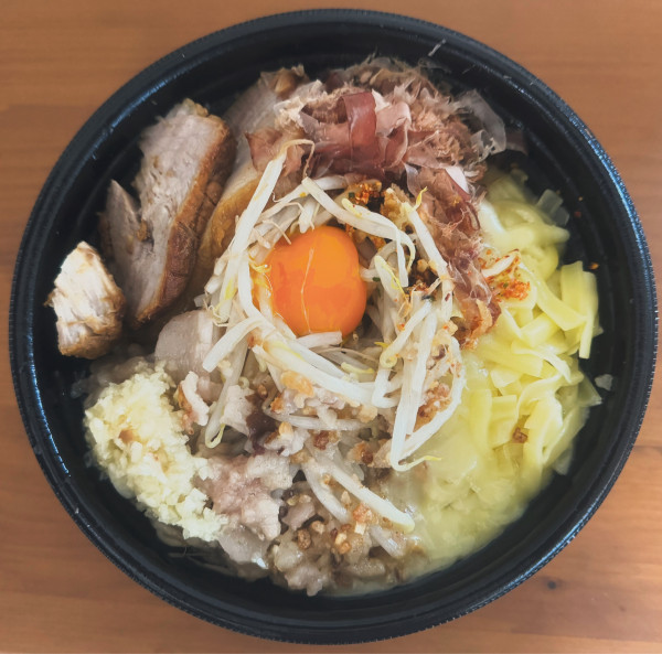 「テイクアウトまぜそば小チーズ」@麺屋 桐龍の写真