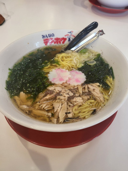 「磯の香りカツオラーメン」@テンホウ 岡谷長地店の写真