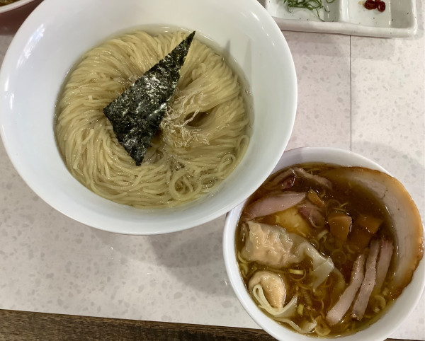「特製昆布水つけ麺」@ラーメン星印の写真