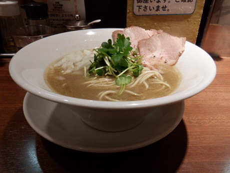 「濃厚　烏賊煮干　中華そば　塩味」@麺屋 ねむ瑠の写真