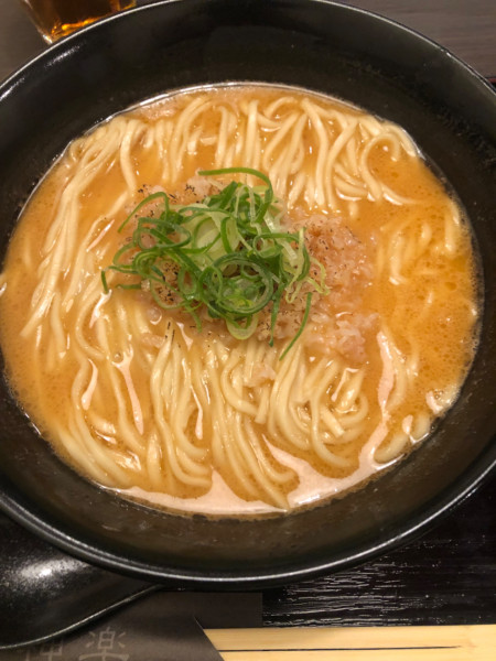 「海老白湯ラーメン 大盛」@海老で鯛を釣る麺堂 神楽の写真