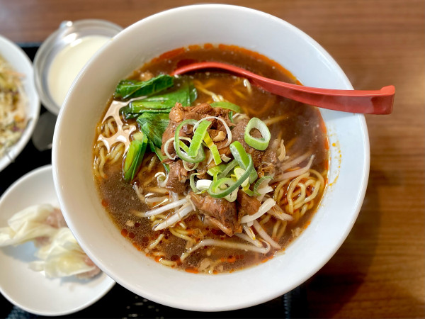 「和牛バラ中華そば　醤油　880」@浅草橋 川の味の写真