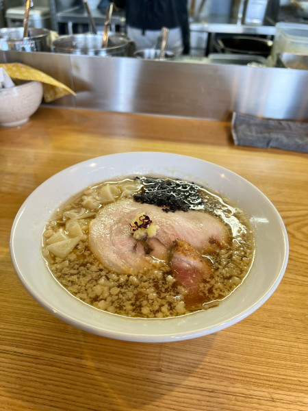 「特製醤油そば」@麺 㐂色の写真