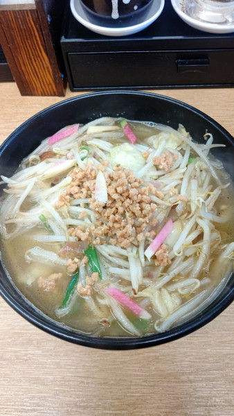 「大豆ミート塩タンメン　900円」@TSUKEMEN ZUPPAの写真