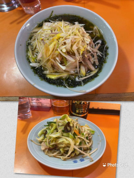 「ねぎのりソバ　他」@中華料理 勝楽の写真