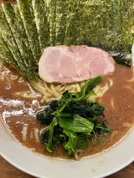 「中盛、のり増し、ライス」@横浜家系らーめん 武道家 吉祥寺店の写真