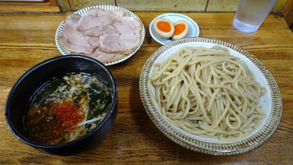 「チャーシューつけめん大（1,150円）＋半熟玉子（100円）」@一陽来福の写真
