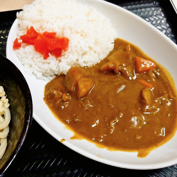 「おろししょうゆ＋セットカレー」@はなまるうどん Echika池袋店の写真