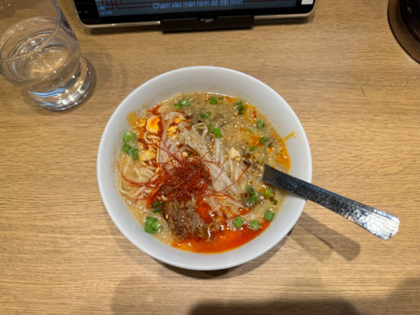 「ハーフ担々麺 490円」@陳麻家 高田馬場店の写真