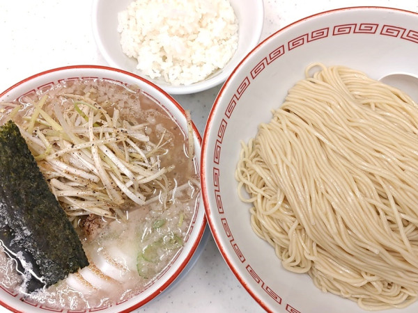 「ネギつけ中華（こってり、大盛）」@マルショーラーメン ヨドバシAkiba店の写真