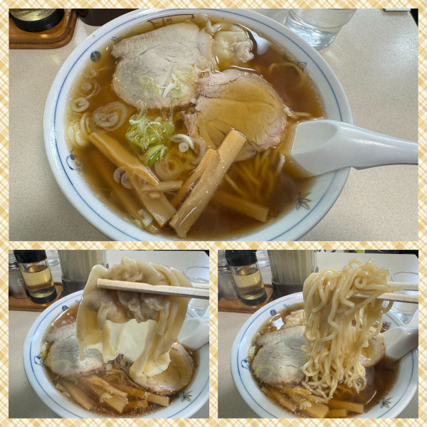 「ワンタンメン 850円」@川柳の写真