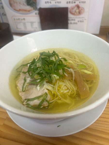 「鶏塩」@麺蔵 あつおの写真