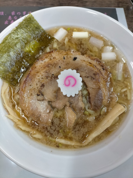 「にんにく醤油背脂ブースト　コッテリラーメン」@味縁の写真