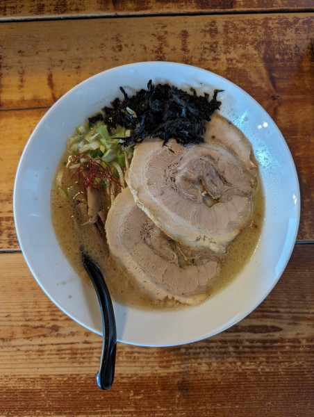 「えびしおらーめん」@ら麺 はちにの写真