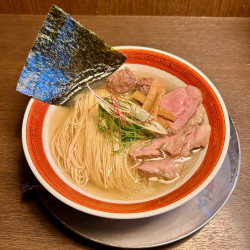 しお羊らぁ麺（950円）＋上トッピング（350円）