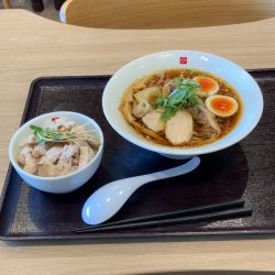 特製鶏の中華そばセット