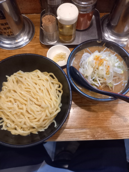 「味噌つけ麺￥1050」@麺処 花田 上野店の写真