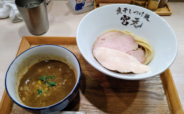 「極濃煮干しつけ麺」@煮干しつけ麺 宮元の写真