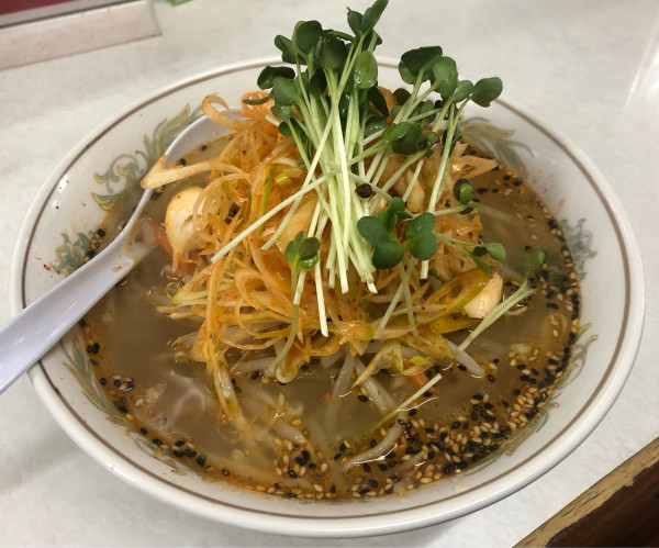 「ねぎ塩ラーメン」@くるまやラーメン 伊東店の写真