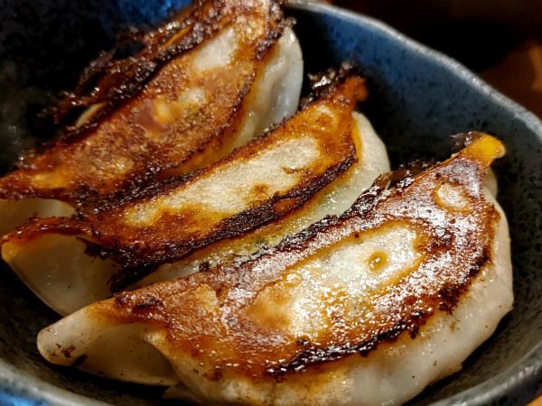 「ラーメン餃子3個セット(1,100円)」@オリオン餃子 高崎駅前店の写真