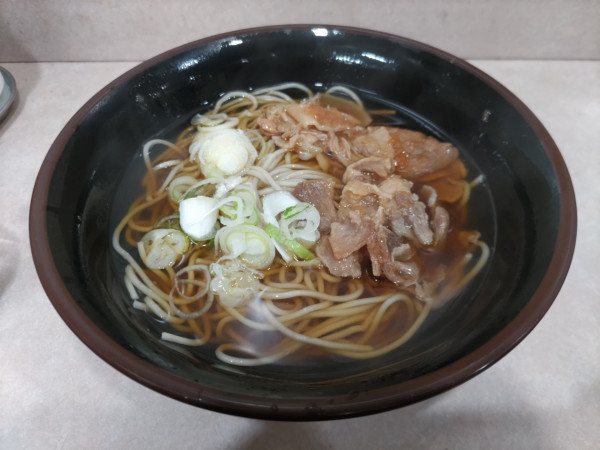 「豚生姜そば」@八起そばの写真