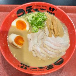 味付煮卵チャーシューメン